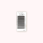 Rzęsy dwurzędowe Easy Fan 0.07C BRĄZY MIX Zimny odcień 10 pasków