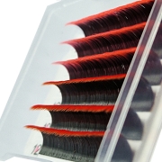 Rzęsy dwurzędowe Easy Fan BERRY LOVERS OMBRE MINI