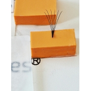 Fan Stone do robienia kępek Fan Maker 2szt w zestawie pomarańczowy 3mm