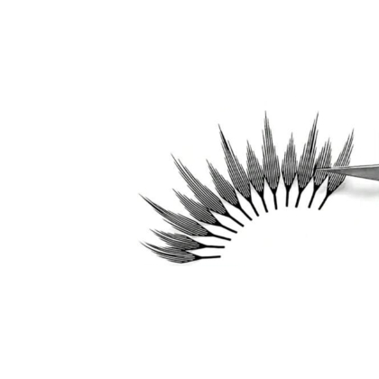ANIME LASHES KĘPKI FAST FAN CC pojedyncze długości