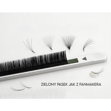 Rzęsy Black Diamond 0,07 CC długości