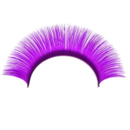 Rzęsy dwurzędowe Easy Fan FIOLETOWE Berry Lovers 0.07D MIX