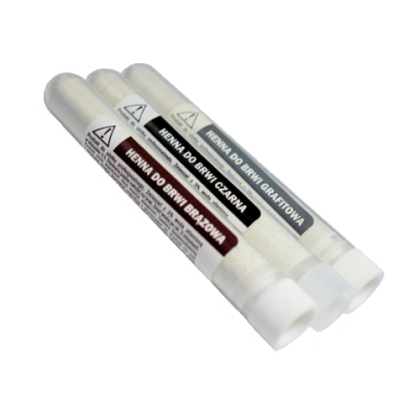 Henna Krakowska Kama 1ml 3 kolory czarny brązowy grafitowy