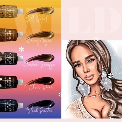 LAMI HYBRID TINT SAVANNAH od Lami Lashes Farbka do brwi i rzęs COLD SERVAL/ LIGHT BROWN