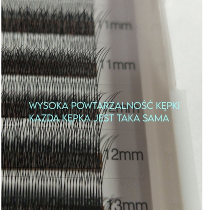 WĄSKIE GOTOWE KĘPKI 8mm-15mm C MIX 2D 3D NOWOŚĆ