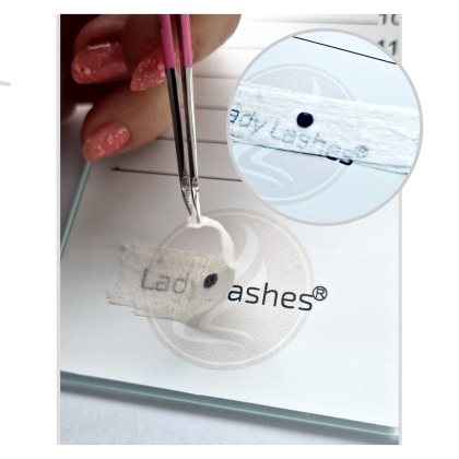 Profesjonalna Kryształowa stacja Hej PIĘKNA!™ do rzęs i kleju od LadyLashes®