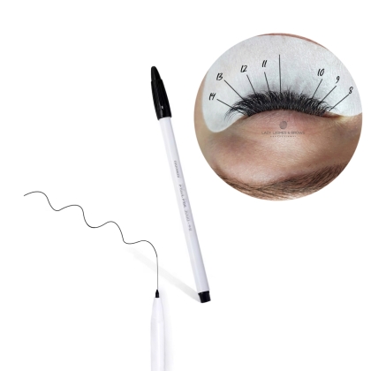 Chirurgiczny czarny pisak do mapki / rysunku wstępnego