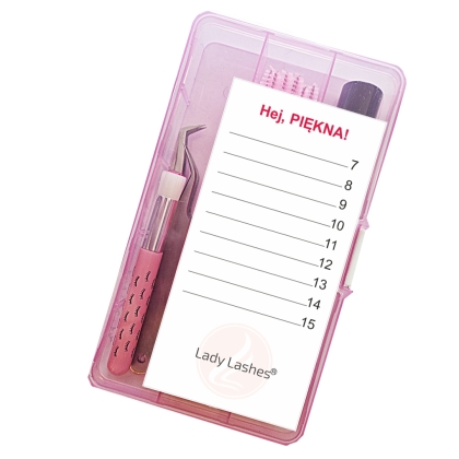 Lash Organizer-Stacja ze skałą  plastykowa HEJ, PIĘKNA!