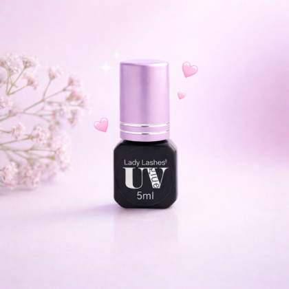 PROFESJONALNY KLEJ DO RZĘS UV GLUE 1 sec 5ml