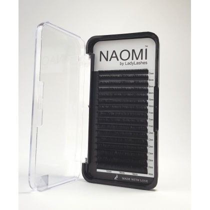 Perfekcyjne rzęsy NAOMI 0.10 0.12 D MIX do lekkich objętości