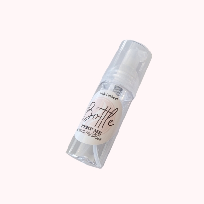 Profesjonalna butelka pianotwórcza  30ml do szamponu PumpMe and Wash My LASH/BROWS